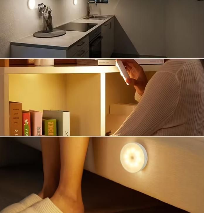 LED Cabinet Light Intelligent Body Motion Sensor Activated Night Light