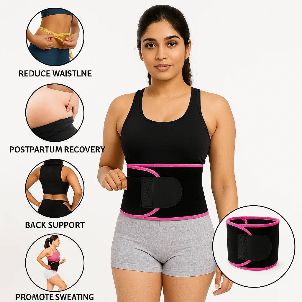 Unisex Waist Trimmer Belt - Adjustable, Comfortable & Effective